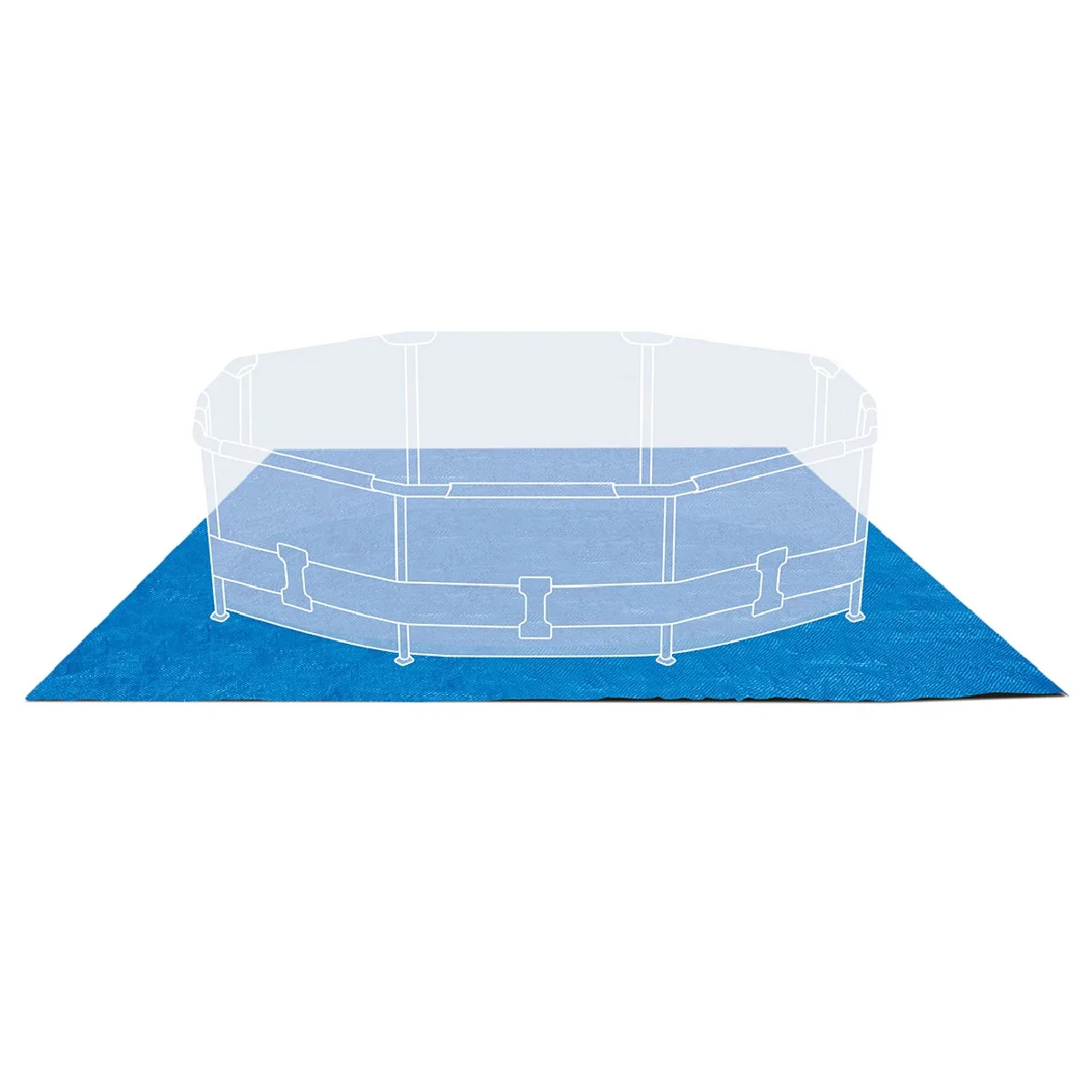 Intex Graphite Panel Pool Round - 15ft