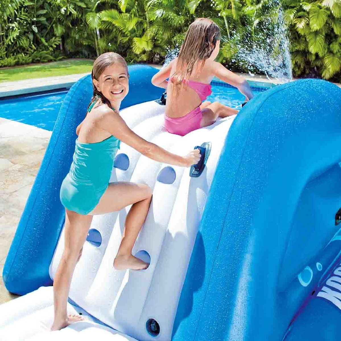 Inflatable pool slide near me online