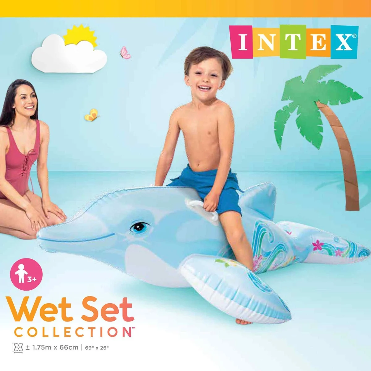 Intex Lil Dolphin Ride On