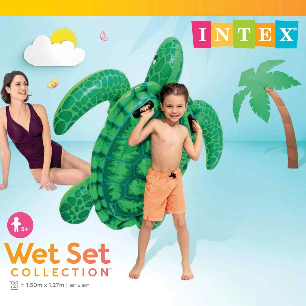 Intex Lil Sea Turtle Ride On