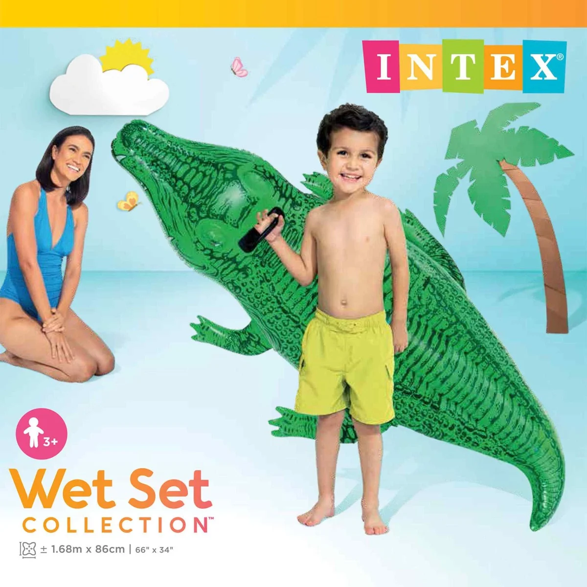 Intex Lil' Gator Ride On