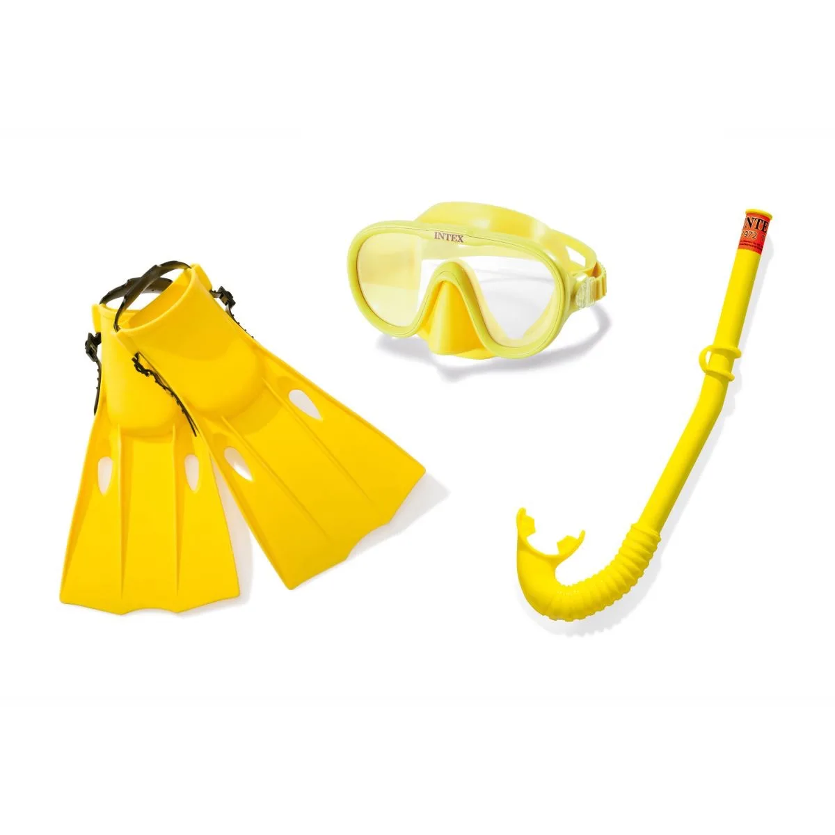 Intex Master Aquaflow Play Snorkel and Fins Swim Set