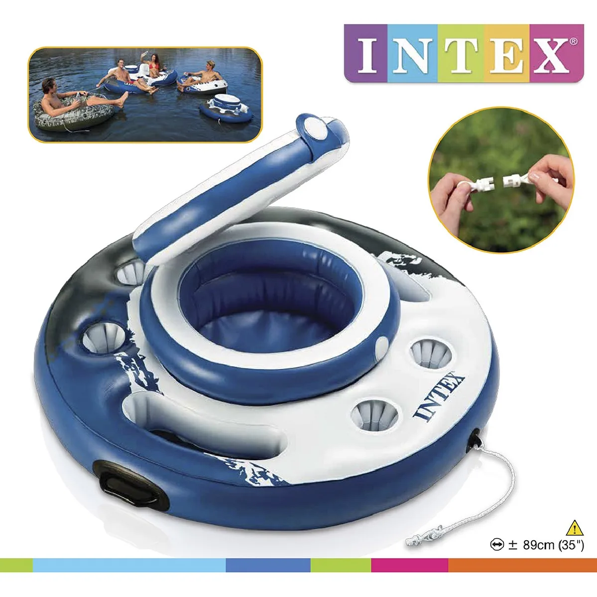 Intex Mega Chill Floating Cooler