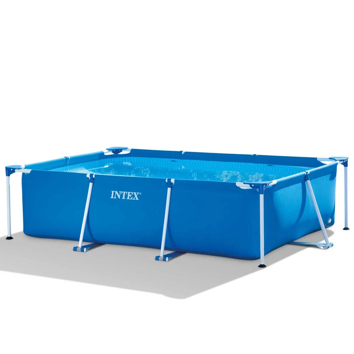 Intex Metal Frame Rectangular Splash Pool - 2.2m