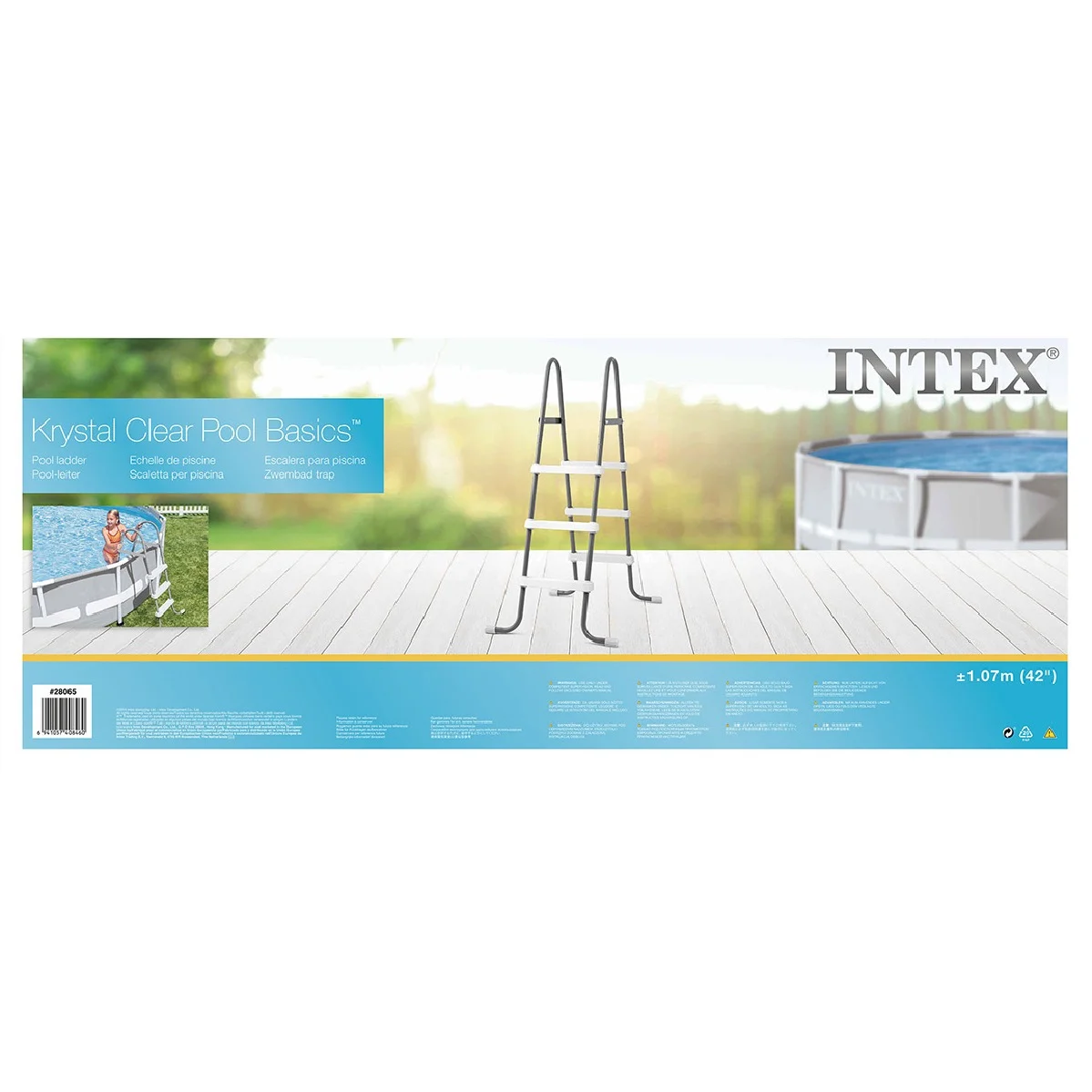 Intex Pool Ladder - for up to 1.07m high pools