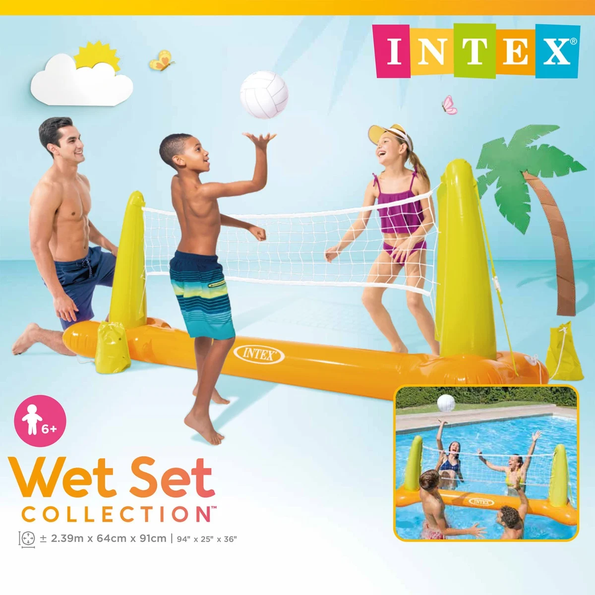 Intex Pool Volleyball Game