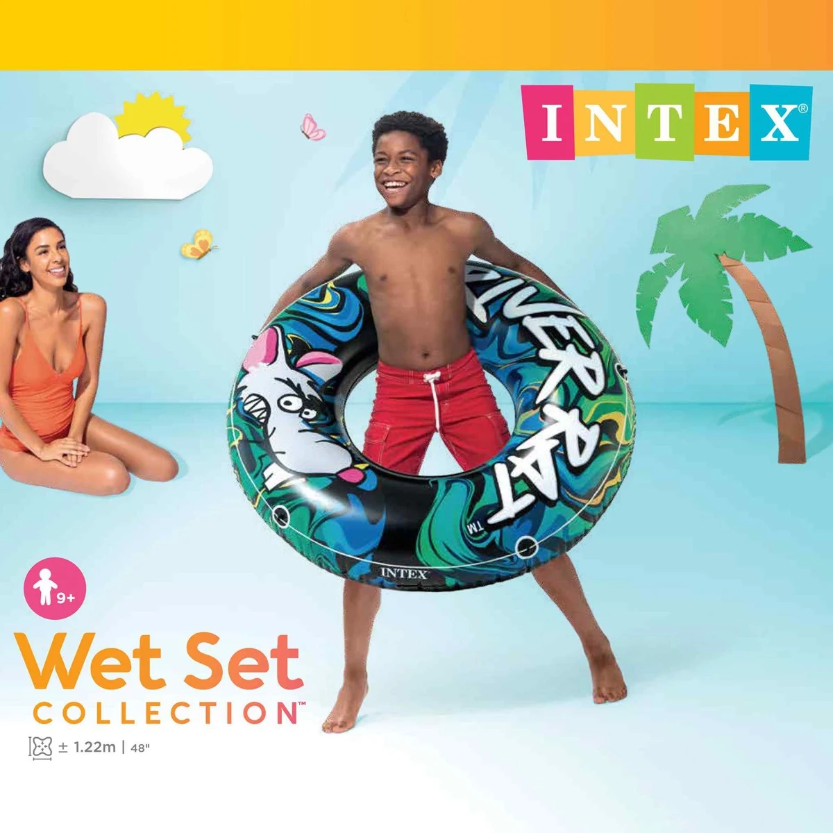 Intex River Rat Swim Ring