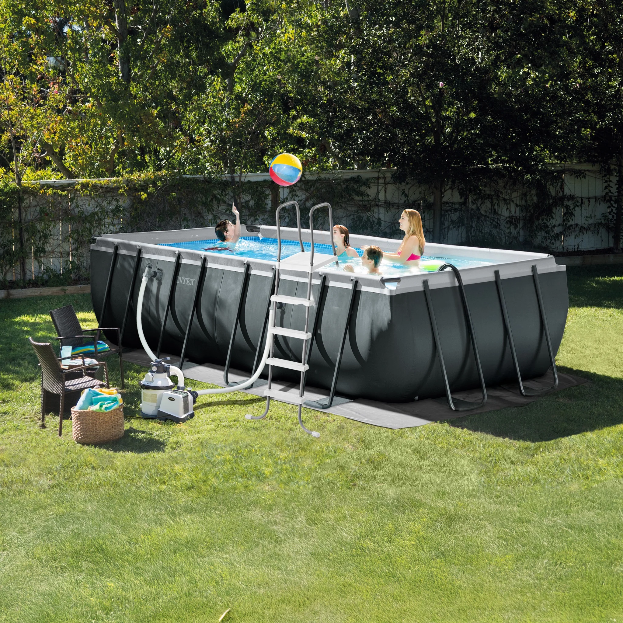 Intex Ultra XTR Frame Pool Rectangular - 18ft