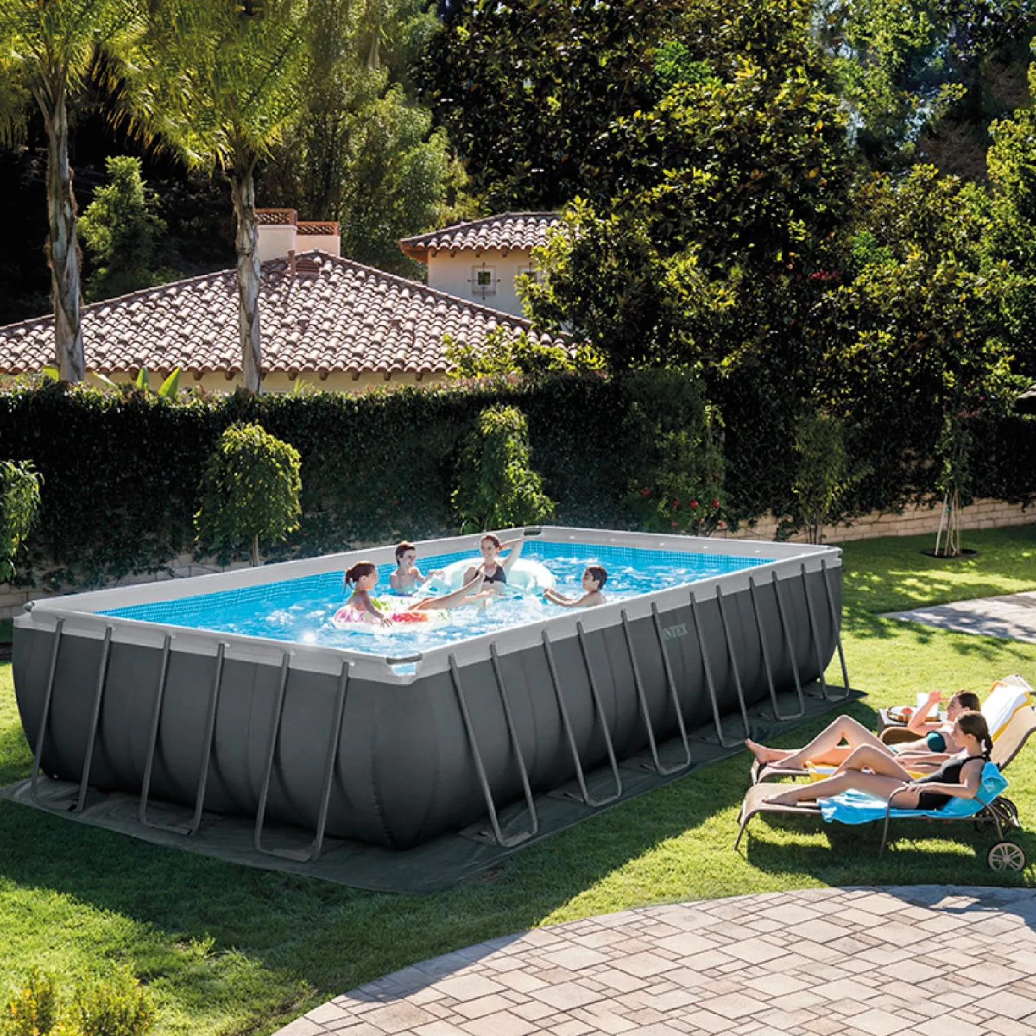 Intex Ultra XTR Frame Pool Rectangular - 24ft