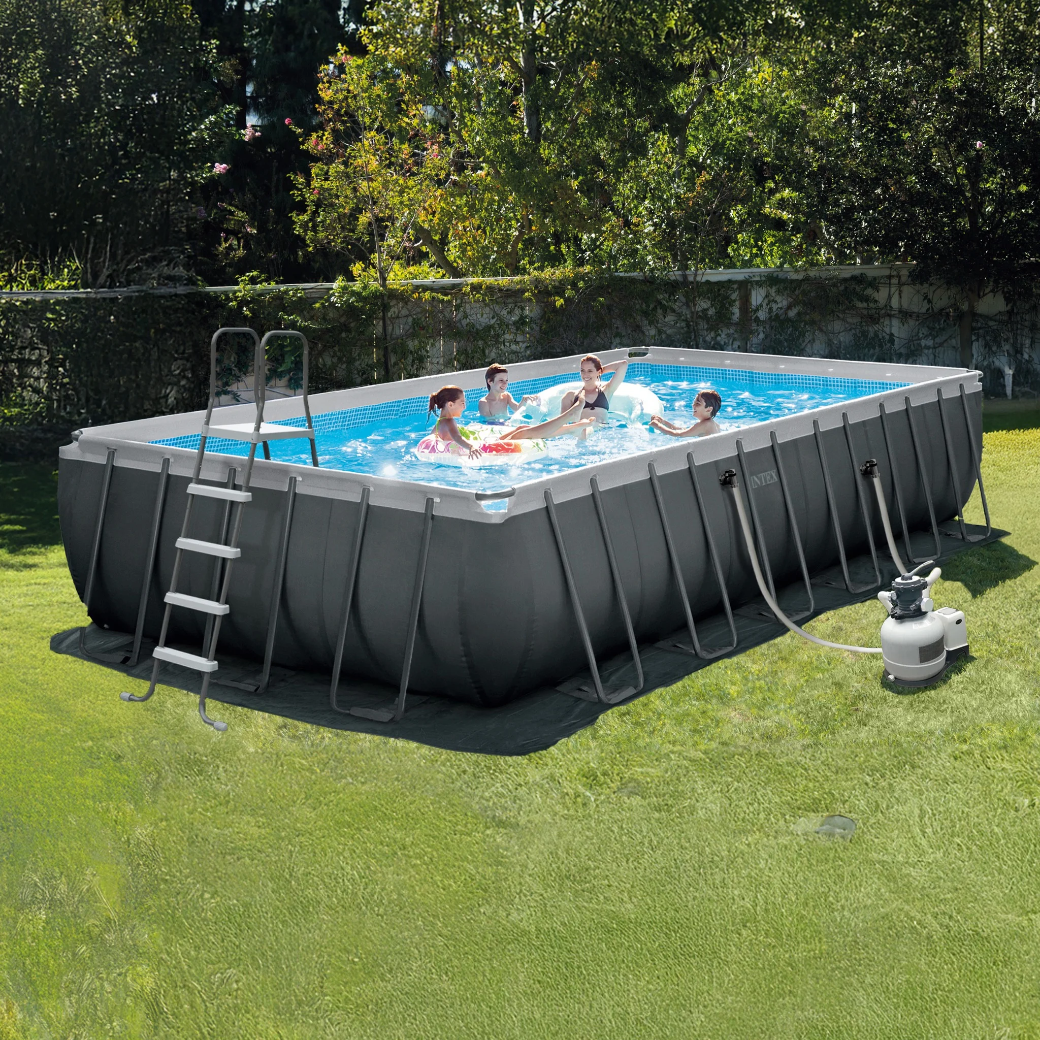 Intex Ultra XTR Frame Pool Rectangular - 24ft