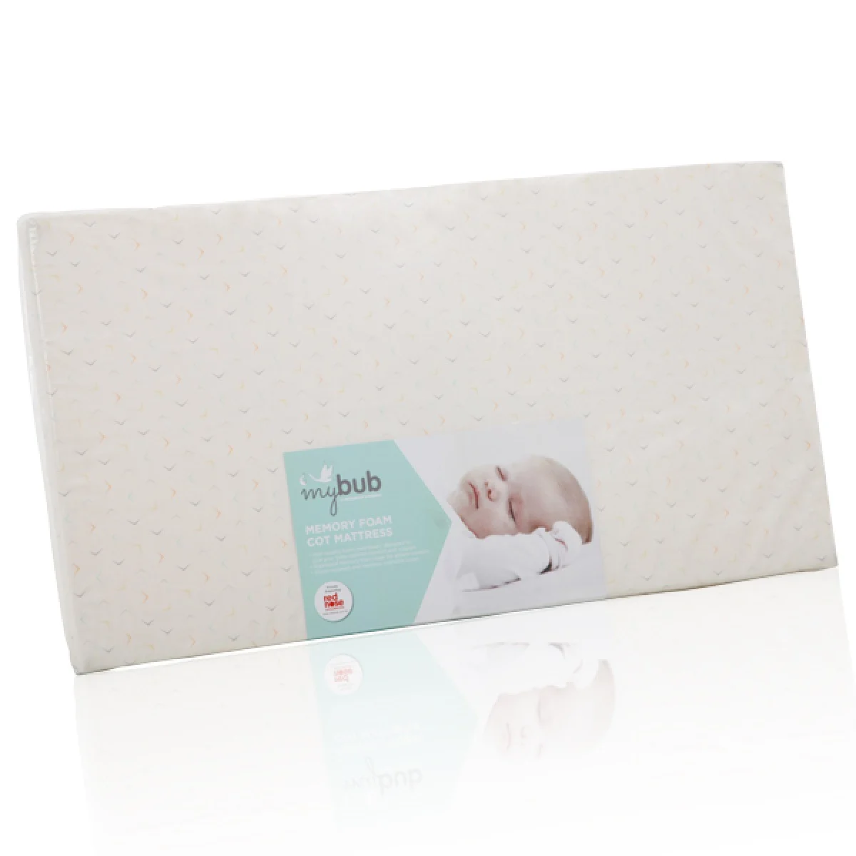 MyBub Memory Foam Cot Mattress