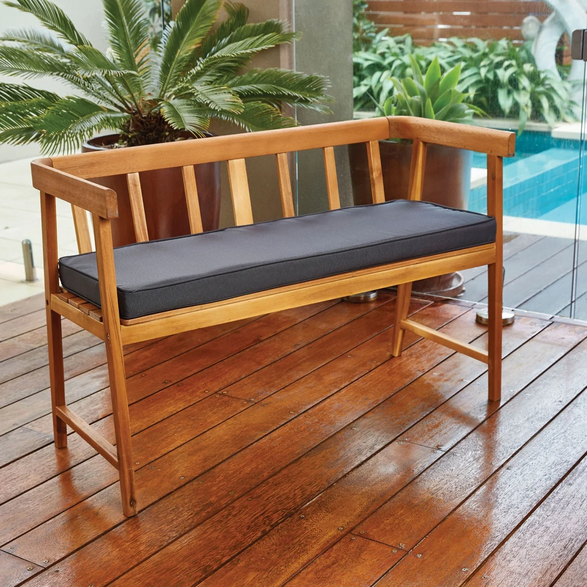 Polymaster Bench Cushion 90 x 36cm Sand