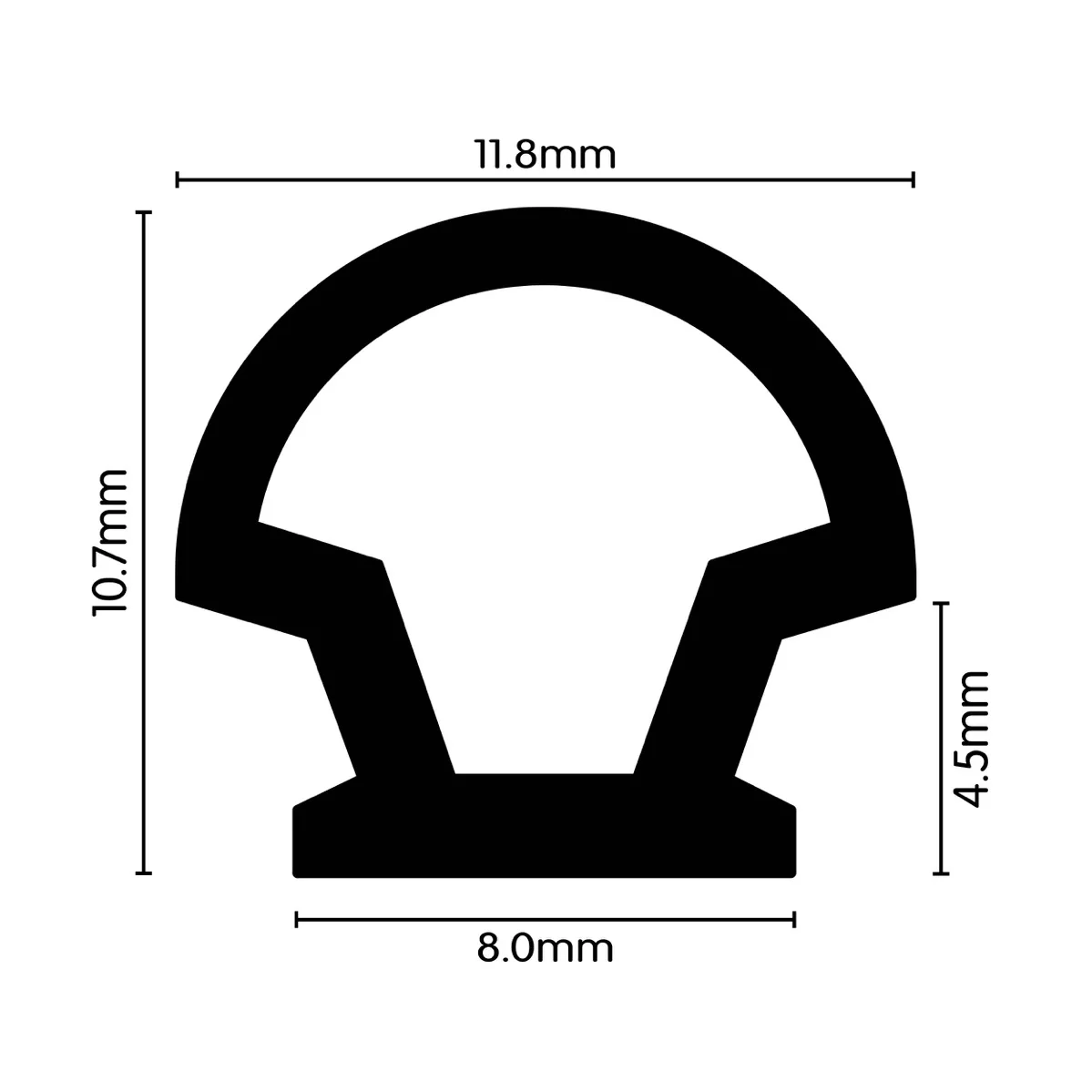 Pop Top Caravan Weather Seal