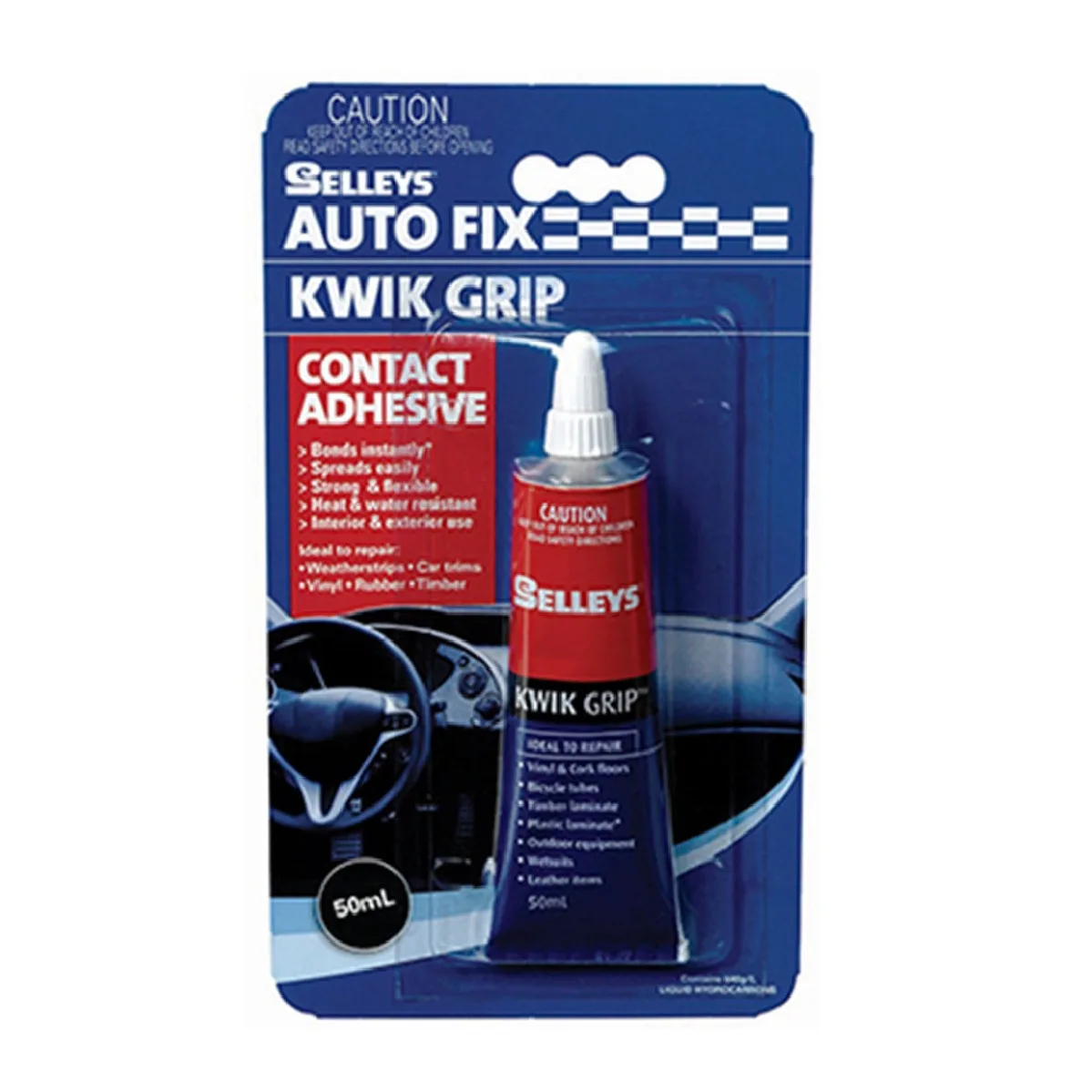 Selleys Autofix Kwik Grip 50ml