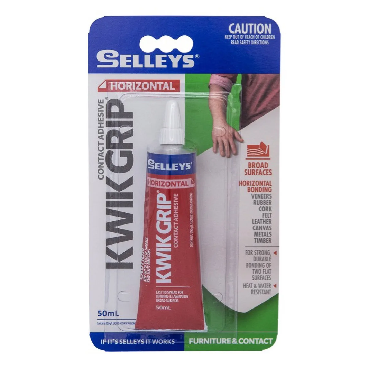 Selleys Kwik Grip Adhesive 50ml