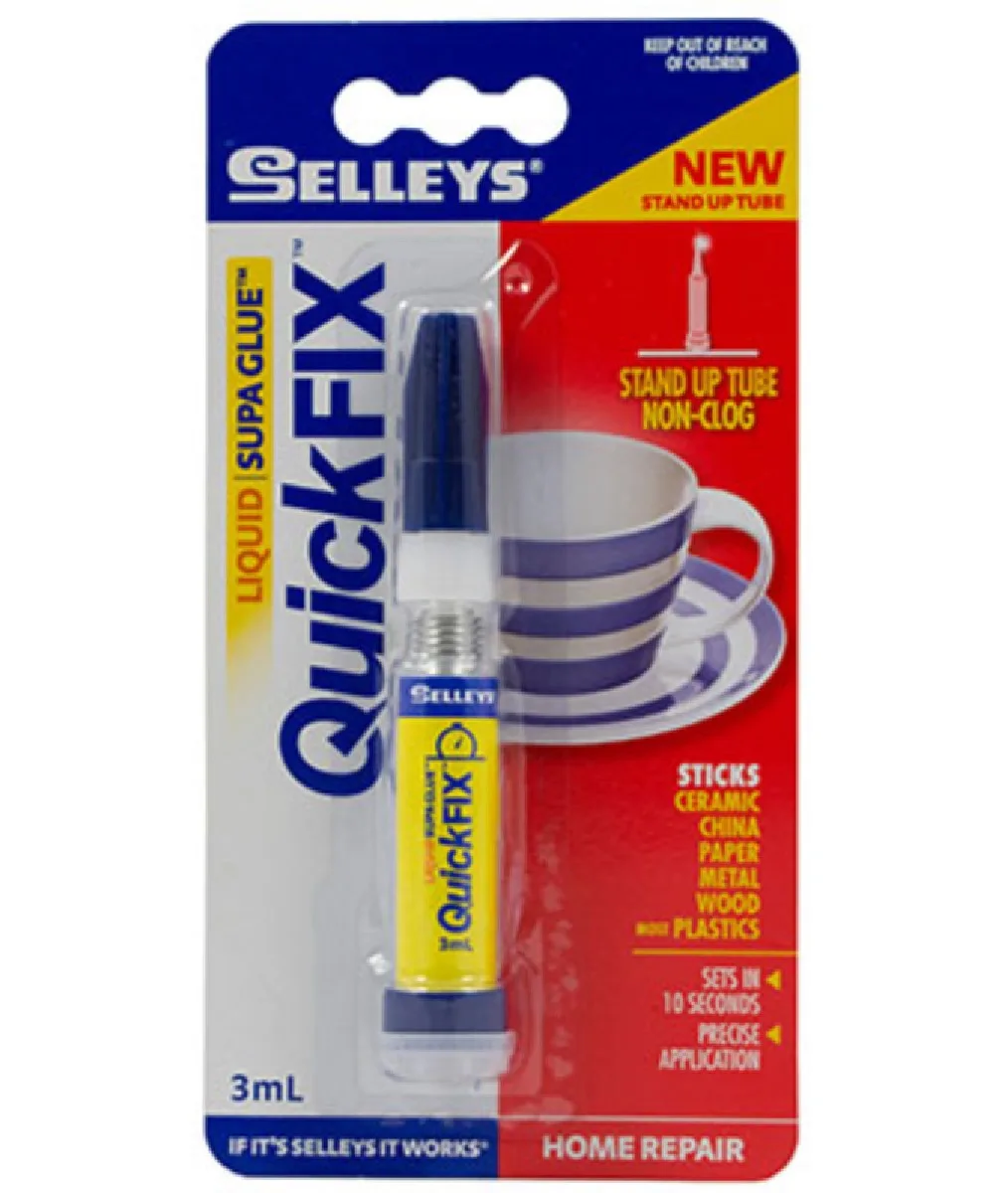 Selleys Quick Fix Supa Glue Liquid - 3ml