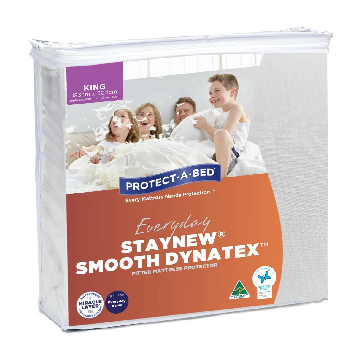 Smooth Dynatex Mattress Protector King