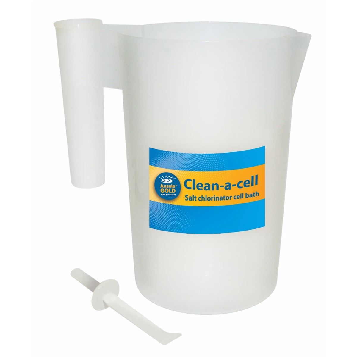 Aussie Gold Clean-A-Cell Salt Water Chlorinator Cell Cleaning Jug