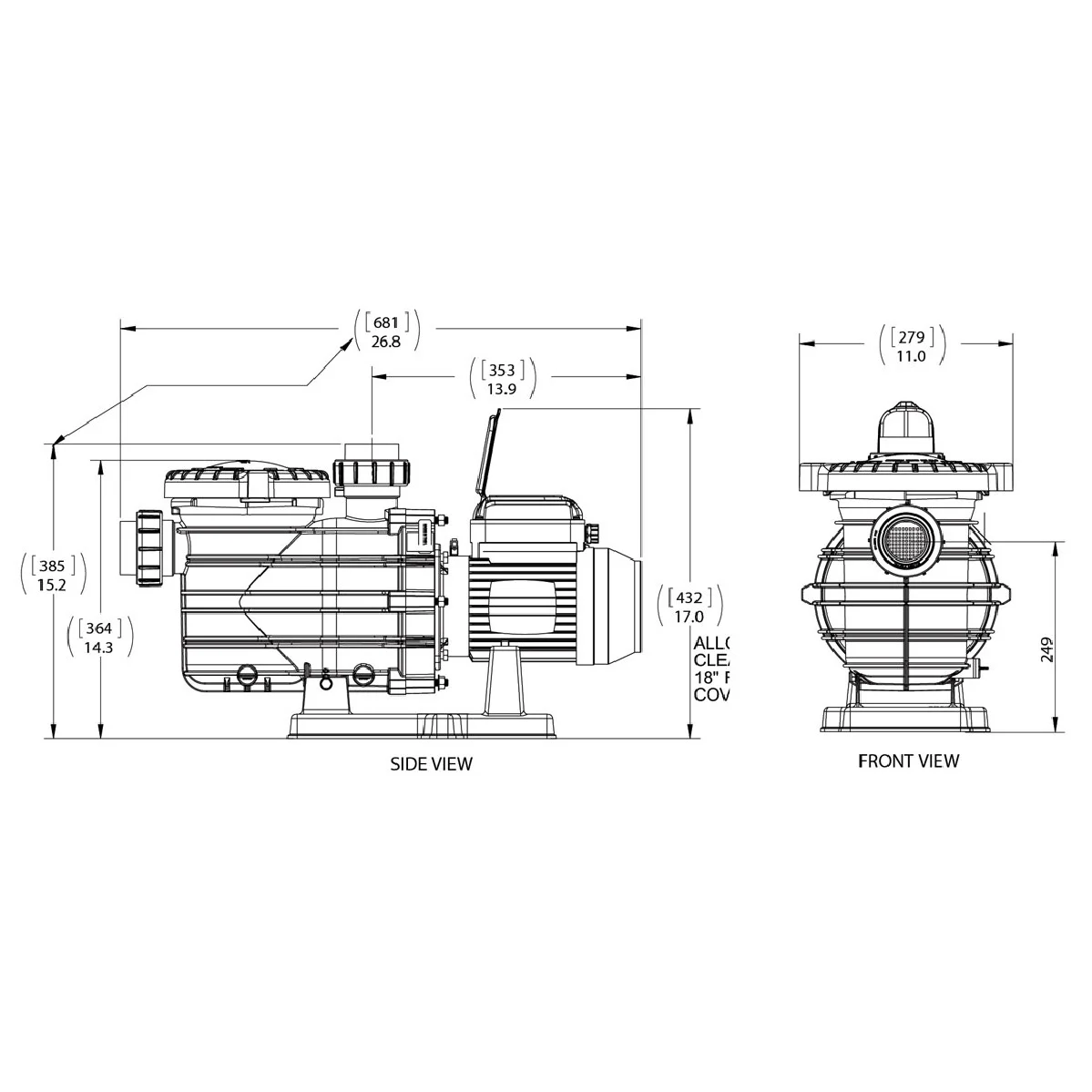 Sta-Rite EnviroMax 800 - Energy Efficient Pool Pump