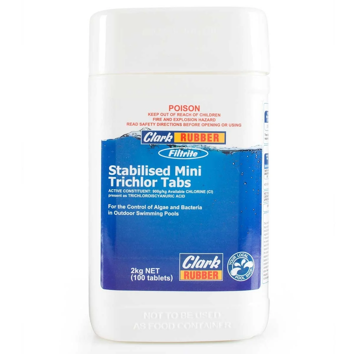 Stabilised Mini Trichlor Tabs 2kg