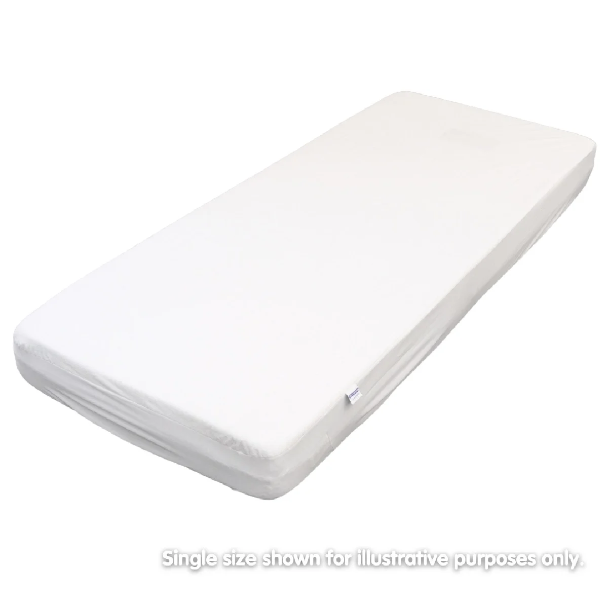 Bamboo Fitted Mattress Protector Double