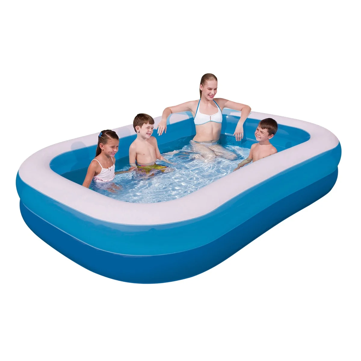 Blue Family Rectangular Pool