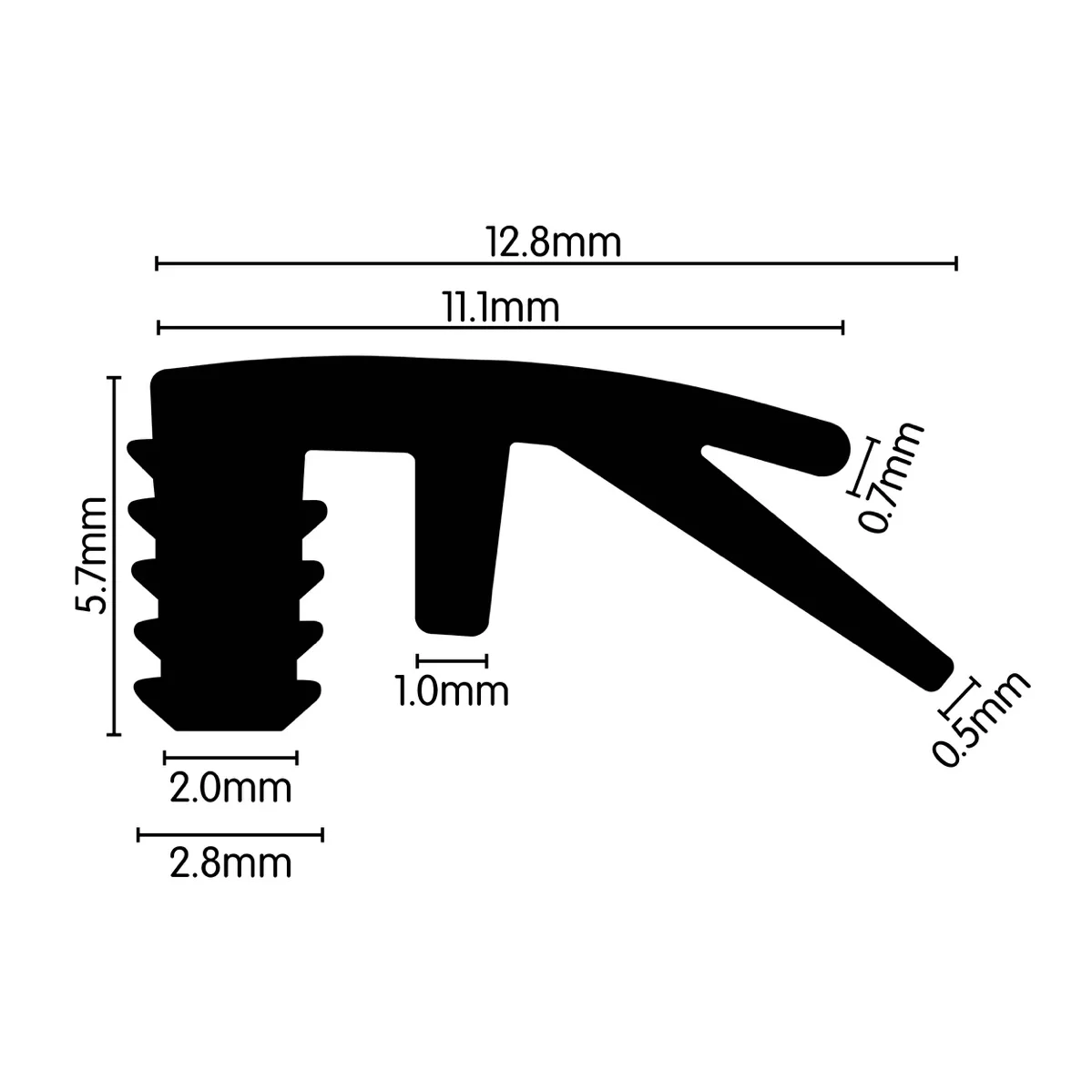 Caravan Slimline Window Seal