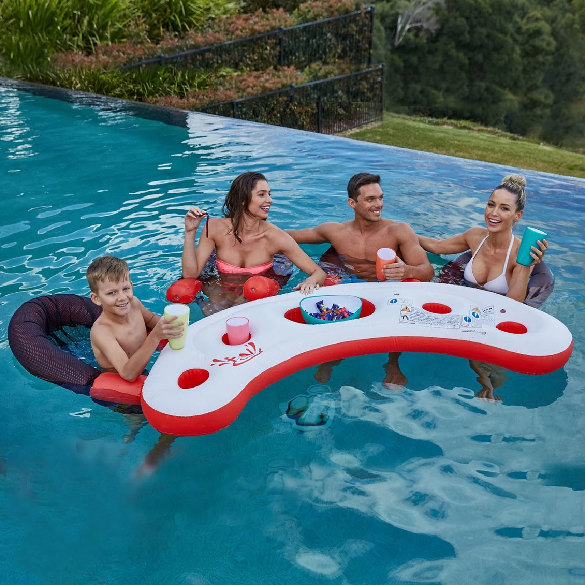 4 Person Floating Bar