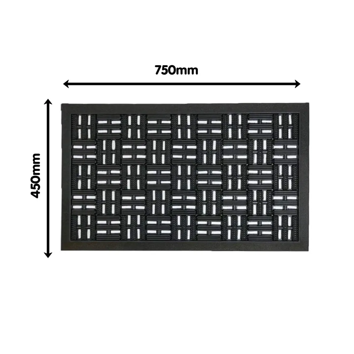 Clark Rubber Trellis Rubber Mat Medium