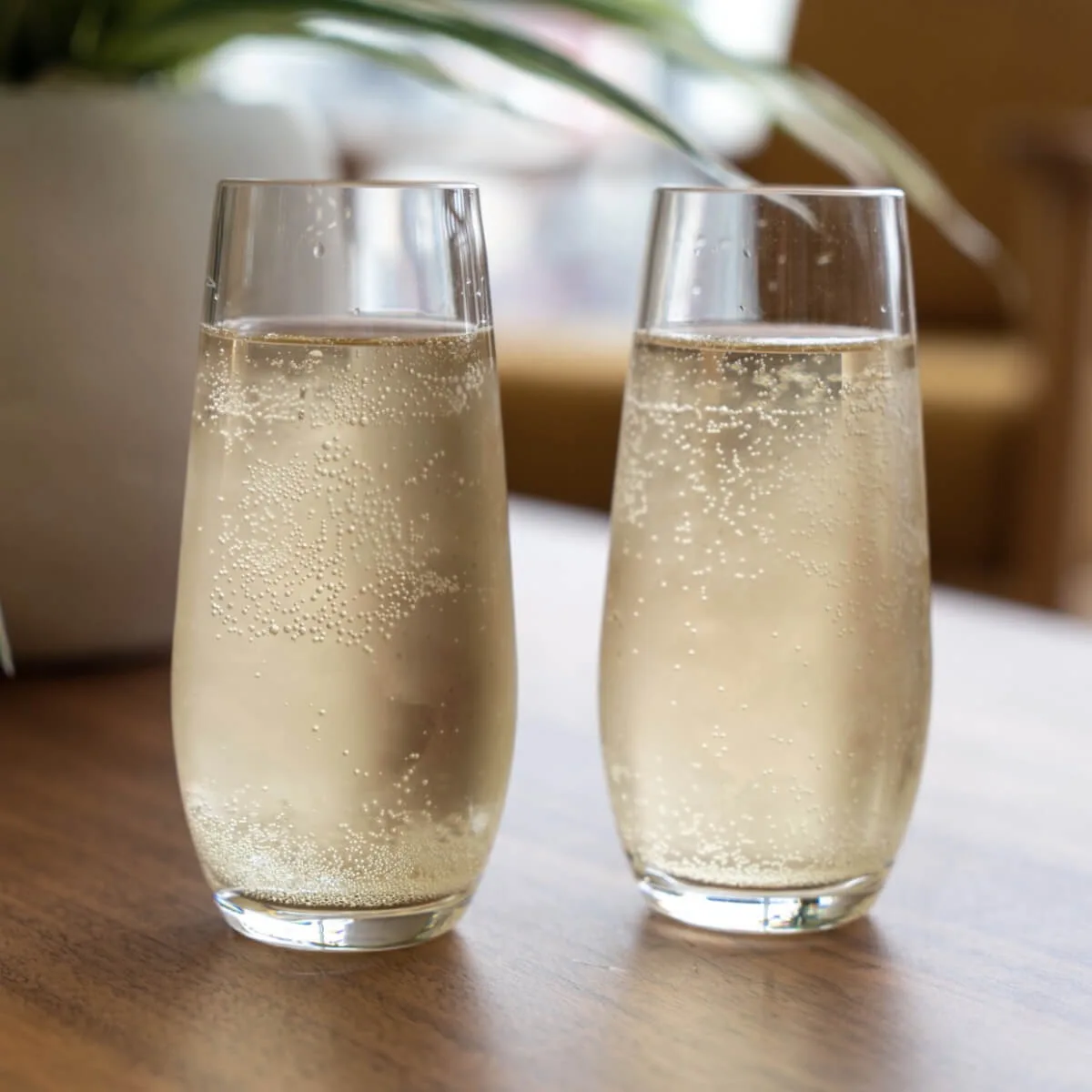 Unbreakable Stemless Champagne Drinkware 230ml - Set of 4