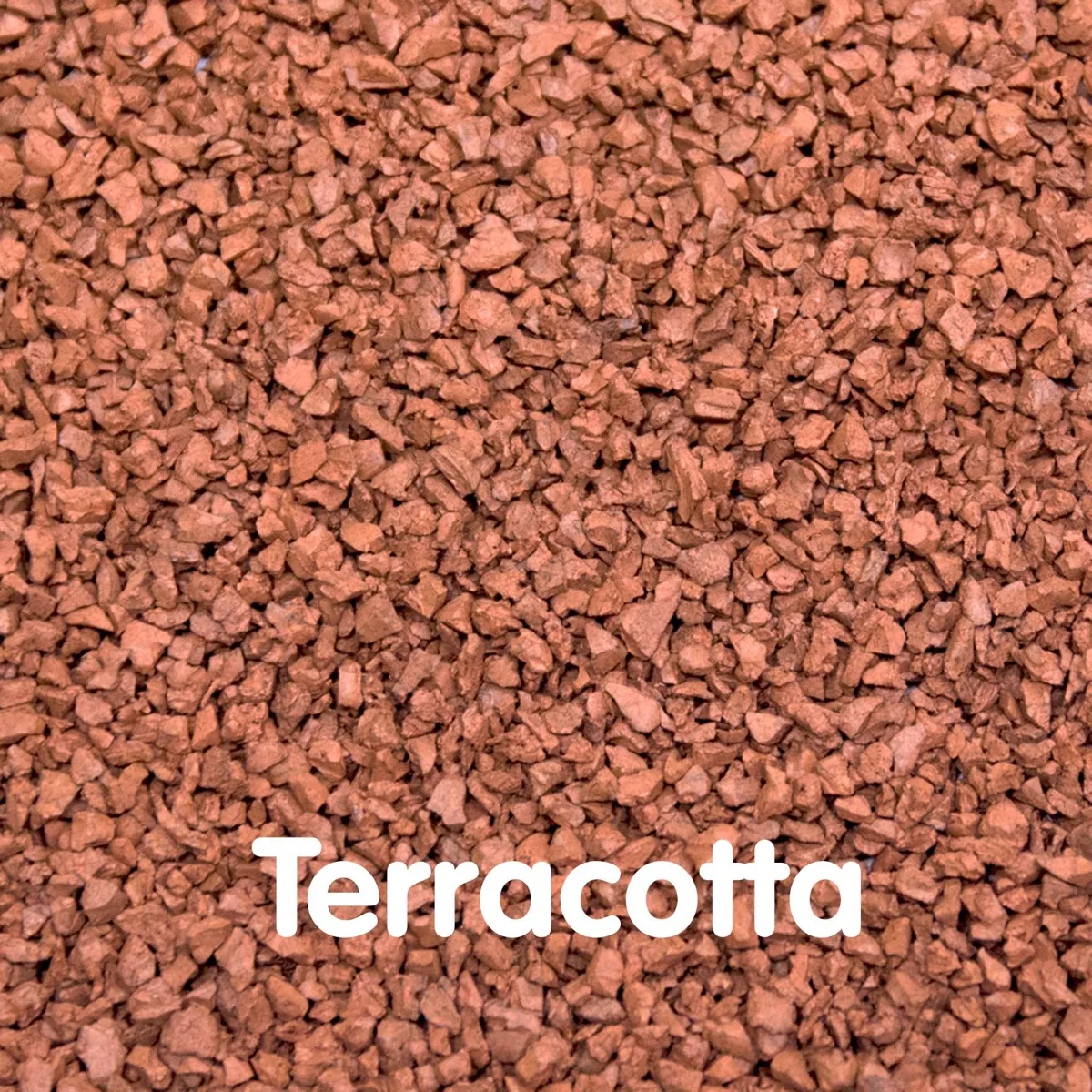 Wet Pour Recycled Rubber Coloured 20kg Terracotta