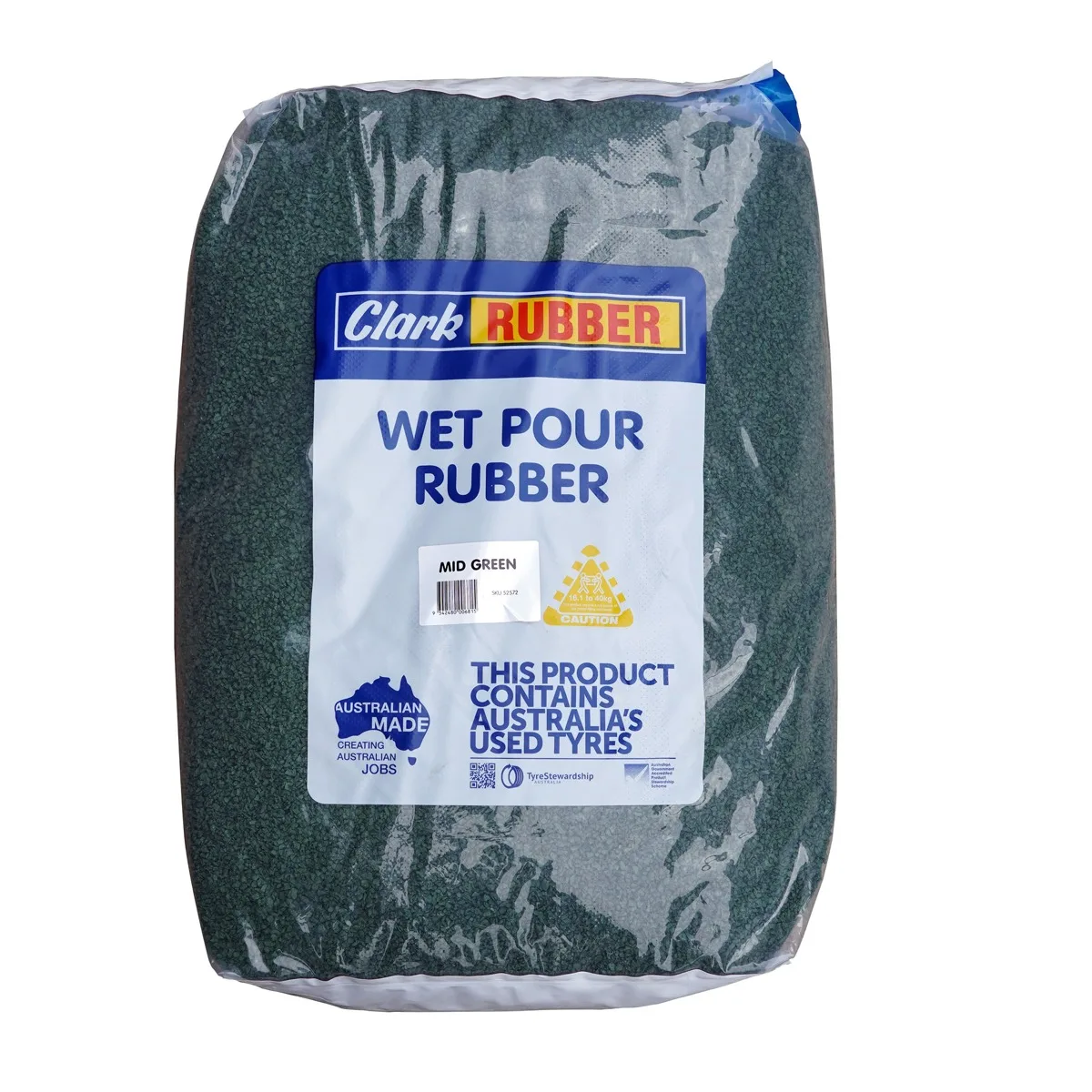 Wet Pour Recycled Rubber Coloured 20kg Terracotta