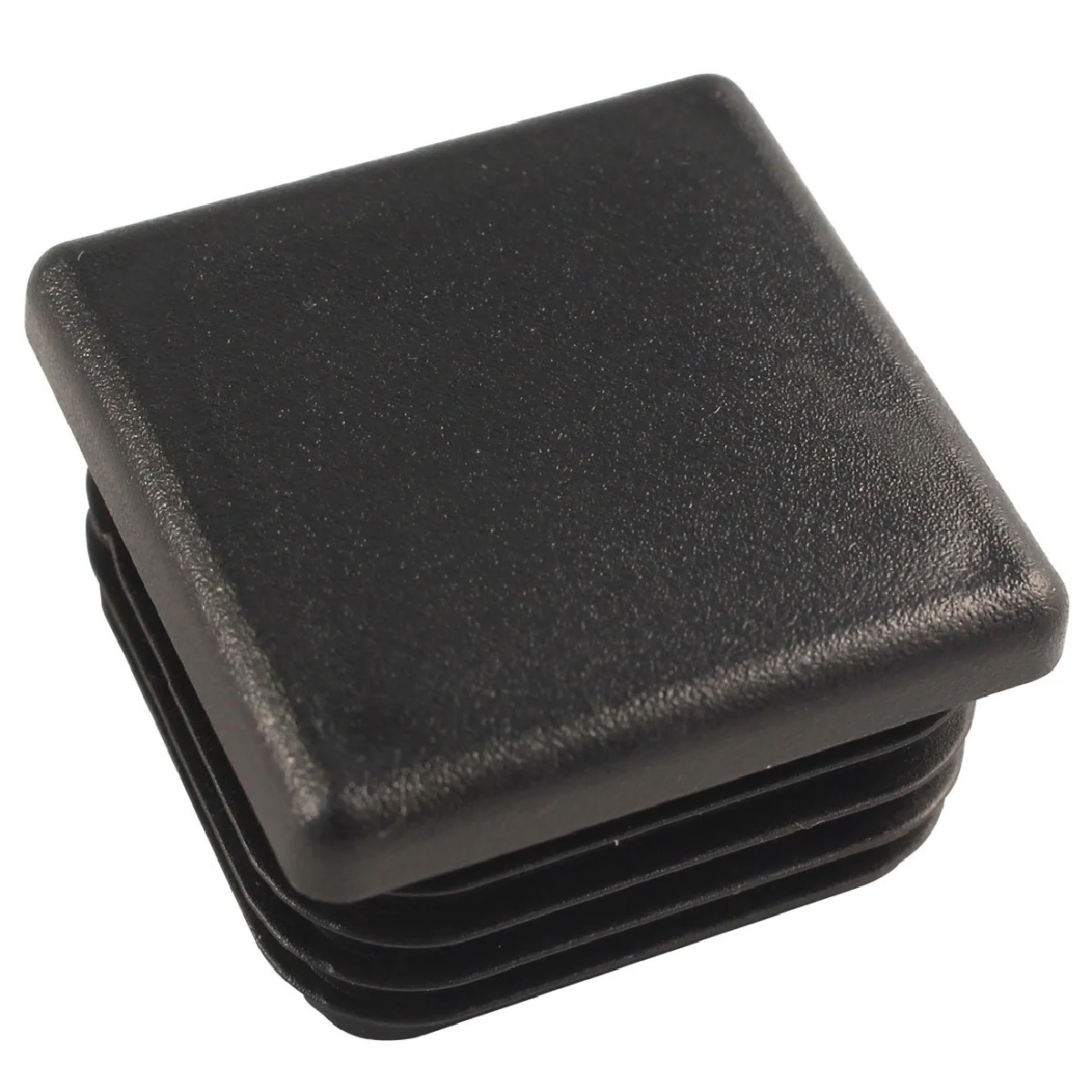 Square Plastic Internal Tube Insert - Black 13mm