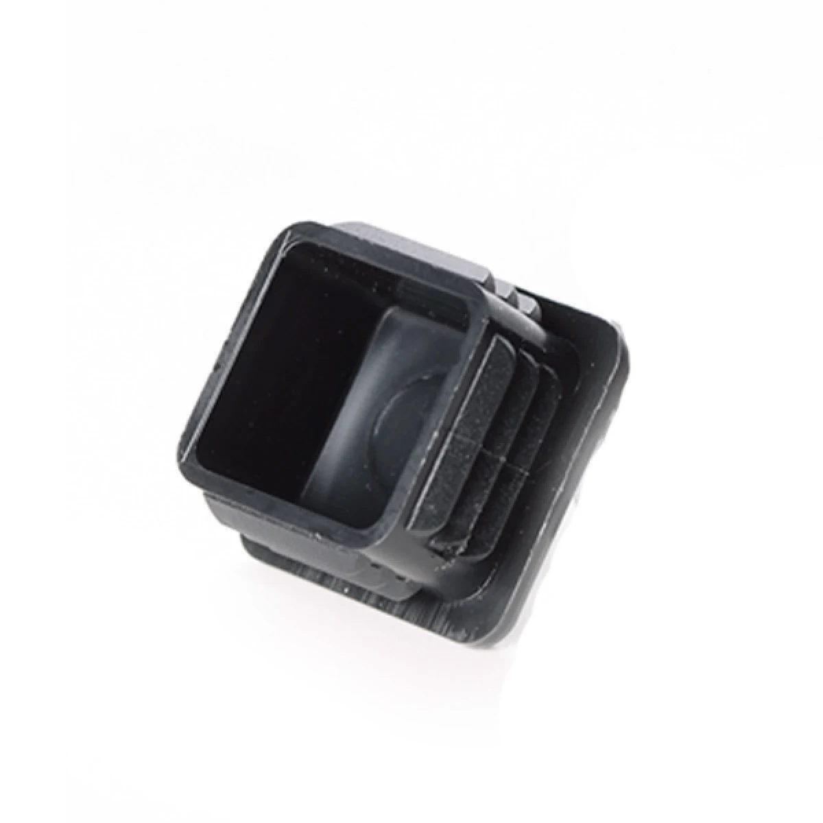 Square Plastic Internal Tube Insert - Black 13mm
