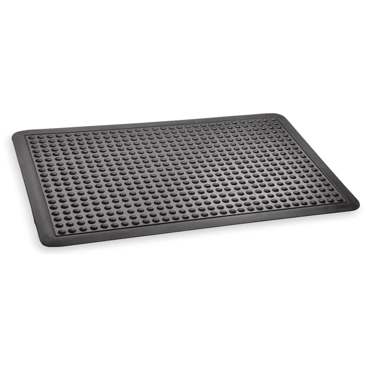 Anti Fatigue Dome Mat Single Black / 750mm x 450mm