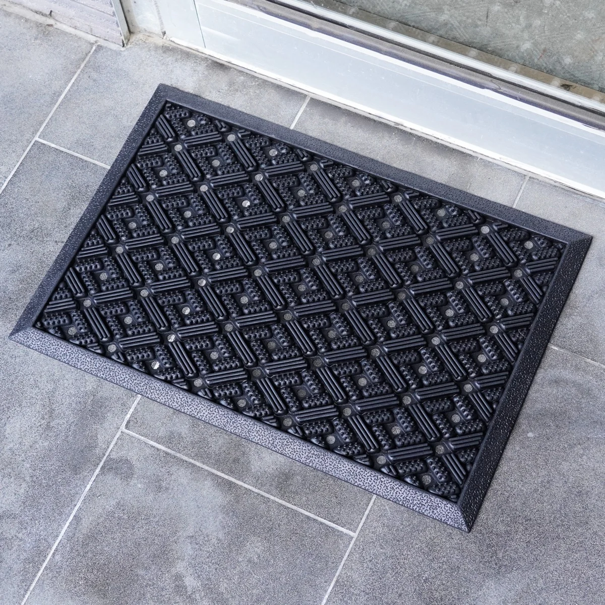 Clark Rubber Diamond Trellis Rubber Mat Large