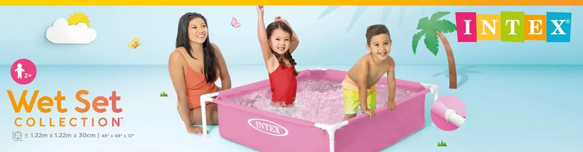 Intex Mini Frame Pool Pink