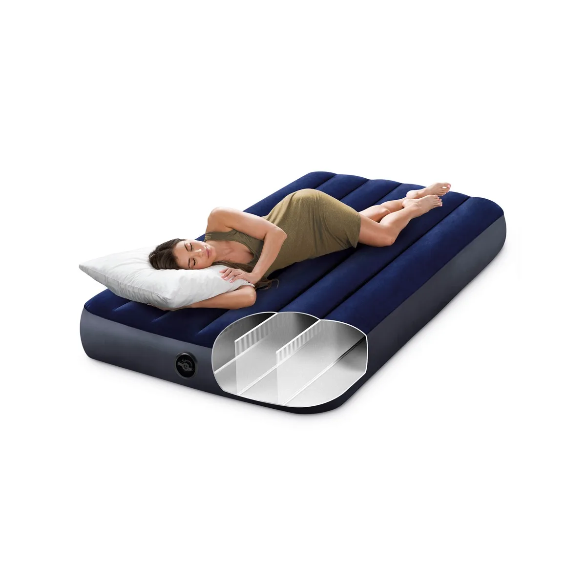 Intex Dura-Beam Downy Classic Airbed Twin