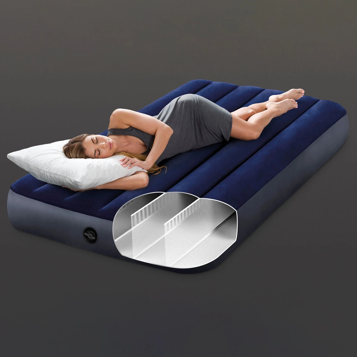 Intex Dura-Beam Downy Classic Airbed Twin