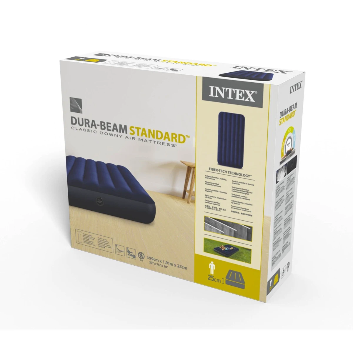 Intex Dura-Beam Downy Classic Airbed Twin