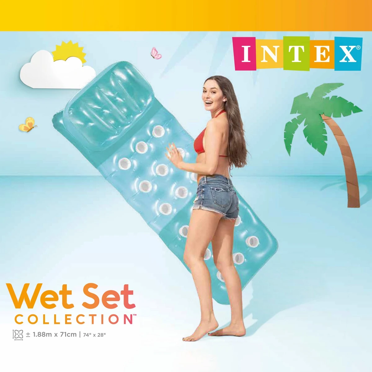 Intex 18 Pocket Fashion Mat