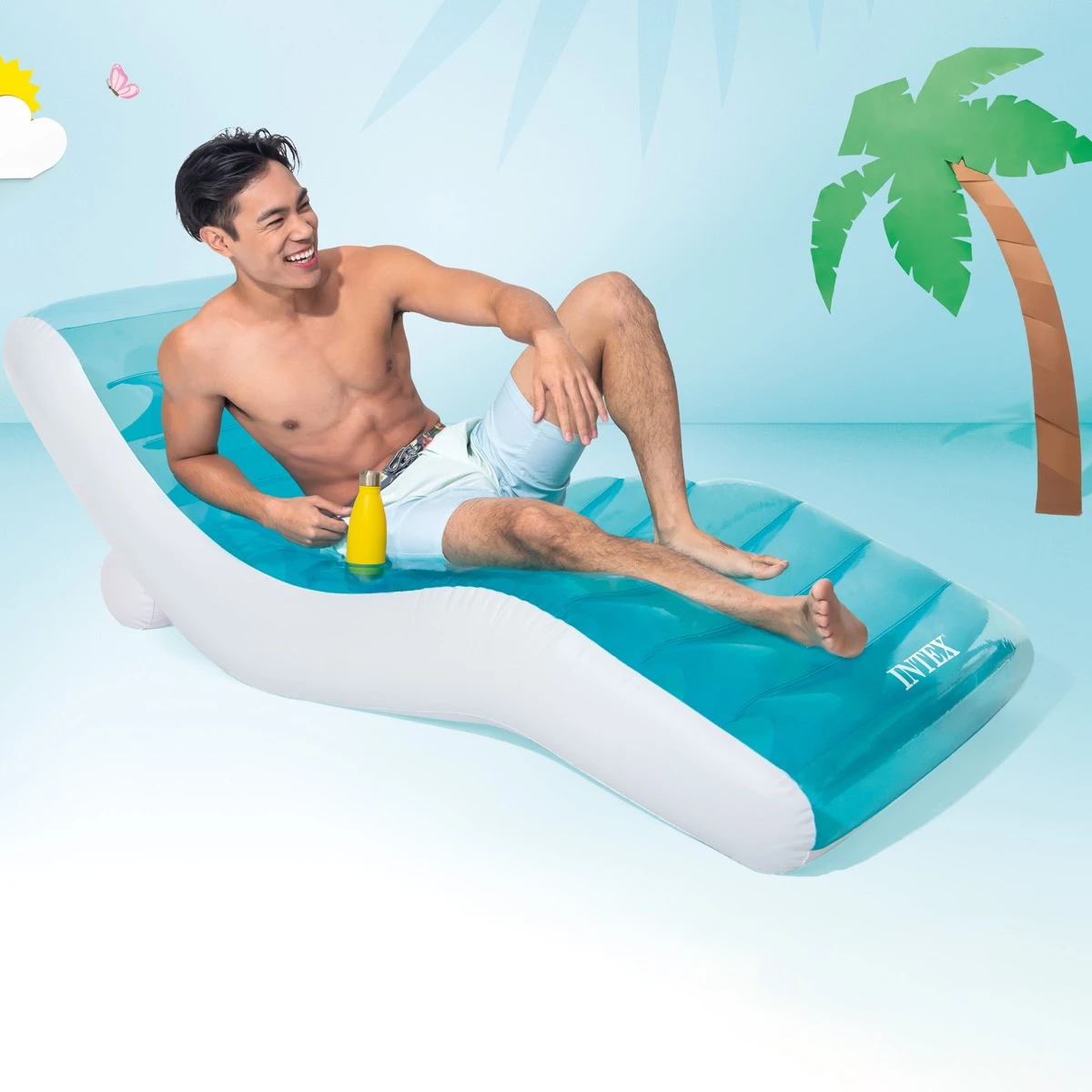 Intex inflatable clearance pool chair