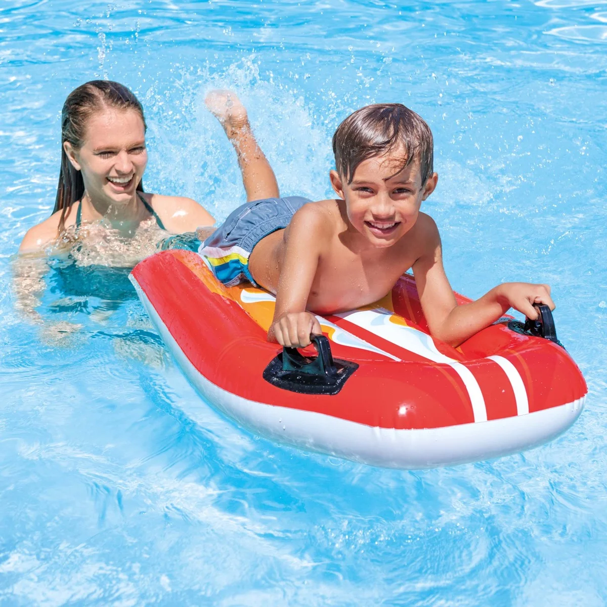 INTEX Wave Rider Ride-On Inflatable Pool Float