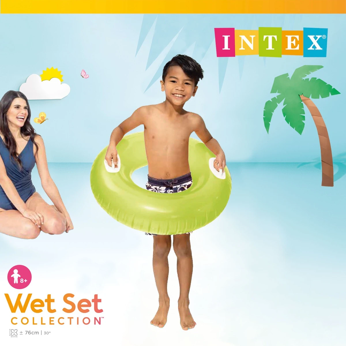 Intex Hi-Gloss Swim Ring