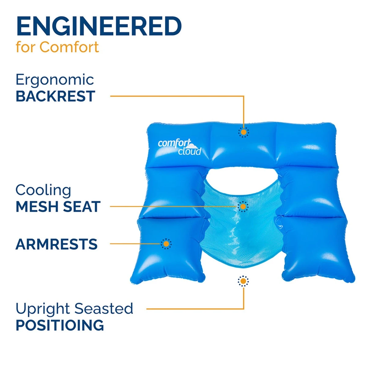 Swimways Comfort Cloud Sling Seat Lounge