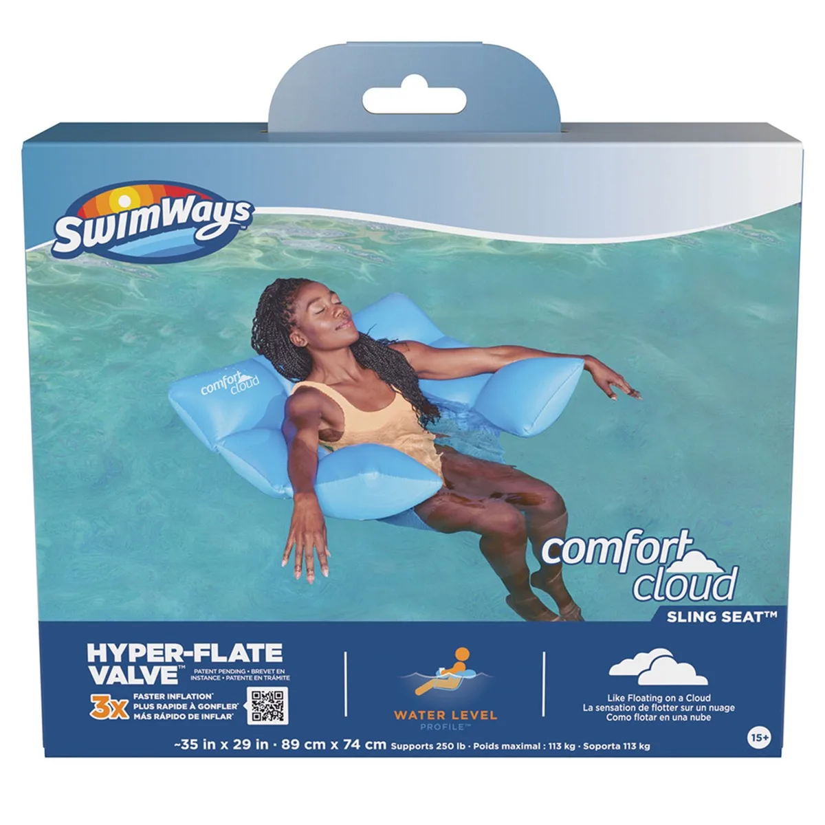 Swimways Comfort Cloud Sling Seat Lounge