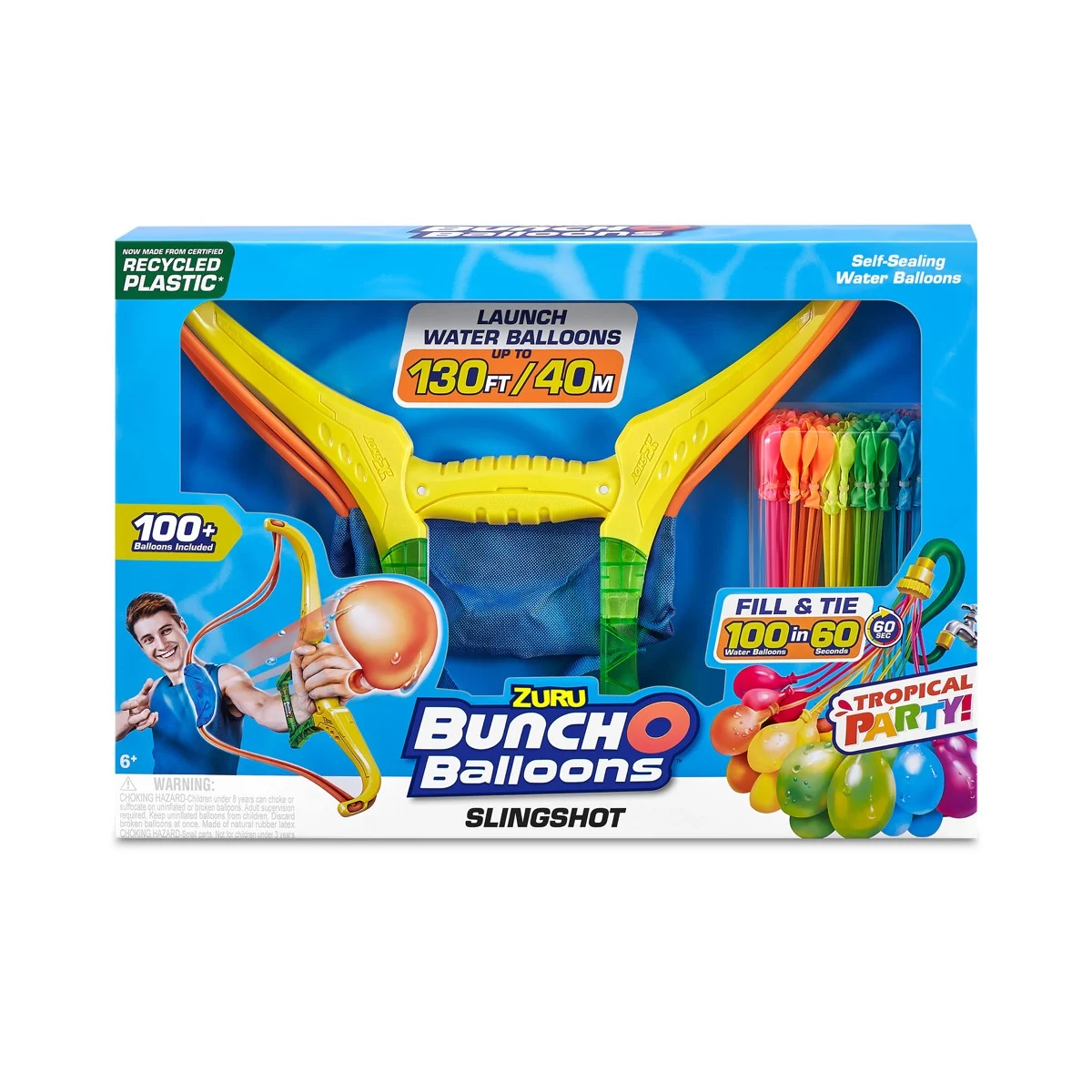 Balloons Tropical Party Slingshot 100Pk