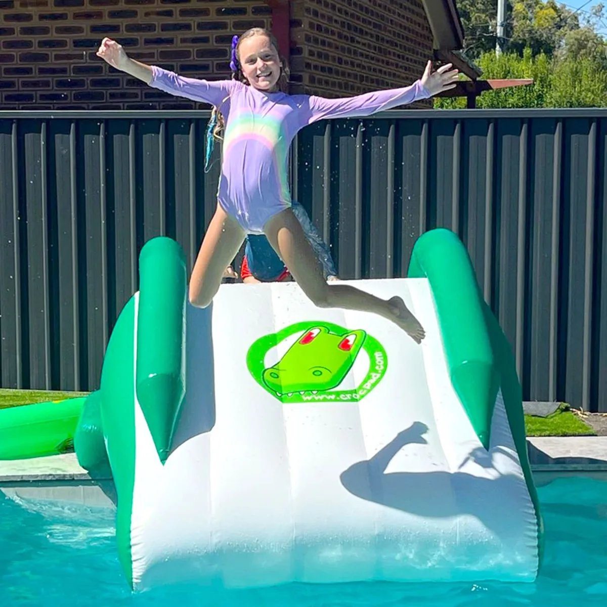 Crocpad Mikros 2m Inflatable Pool Slide