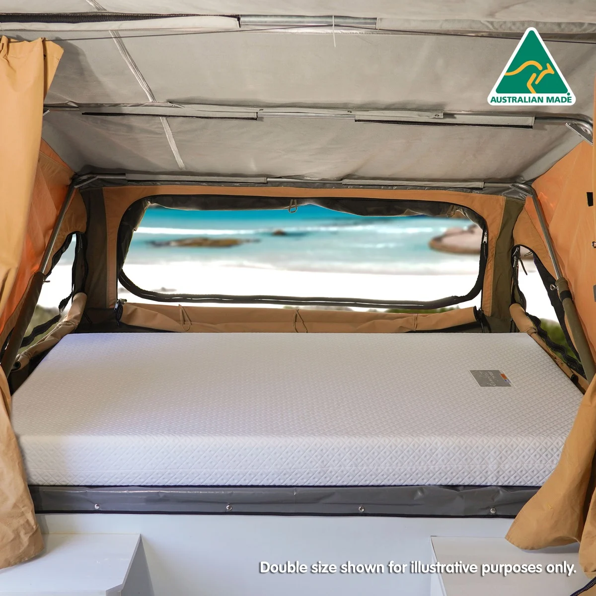 Comfort Platinum Graphene Mattress Caravan Single