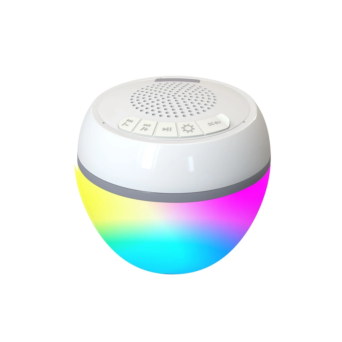 Rechargeable Mini Floating Bluetooth Speaker with Pool Light Show